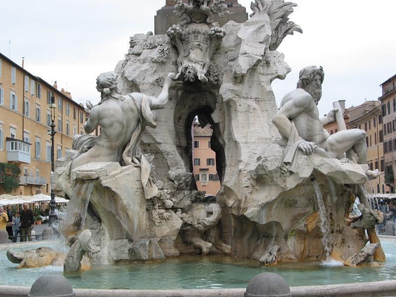 Lorenzo Bernini. Purskkaevud
Roomas, Navona väljakul.